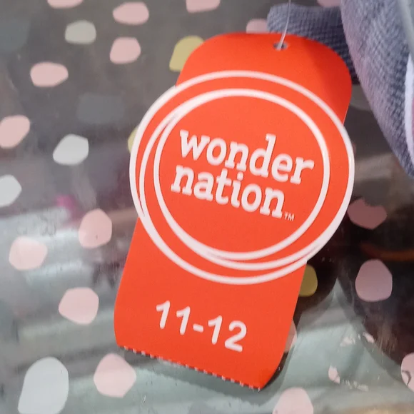 Wonder Nation Grey Kids Shark Slippers Size 11-12 - Picture 7 of 10